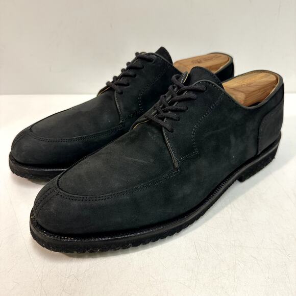 VERY GOOD Rancourt & Co. x Cole Haan Black Gray Nubuck Split Toe Vibram USA 9 D main image 10